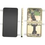 DISPLAY LCD PER SAMSUNG F741B Z FLIP 6 5G GIALLO CON FRAME GH82-35013B GH82-35014B