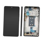 ECRAN LCD POUR XIAOMI MI 11T PRO NOIR AVEC CHASSIS 5600030K3S00 - SERVICE PACK