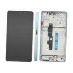 DISPLAY LCD PER XIAOMI REDMI NOTE 13 5G VERDE / OCEAN TEAL CON FRAME 5600030N1700 - SERVICE PACK