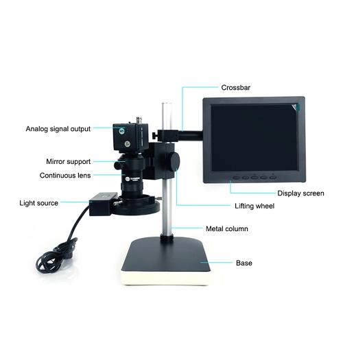 MICROSCOPIO DIGITALE SUNSHINE MS8E-01 CON DISPLAY DA 8 POLLICI