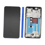 BILDSCHIRM LCD FUR MOTOROLA XT2409 MOTO EDGE 50 NEO BLAU / NAUTICAL BLUE MIT RAHMEN 5D68C28686 5D68C28371