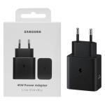 PRESA TYPE-C SAMSUNG EP-T4511NBEGEU 45W SUPER FAST CHARGER NERO - BLISTER RETAIL