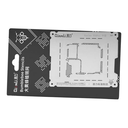 STENCIL PER REBALLING IC CHIP QIANLI QS581 PER REALME X50 PRO 5G RMX2075 RMX2071 RMX2076 5010105581
