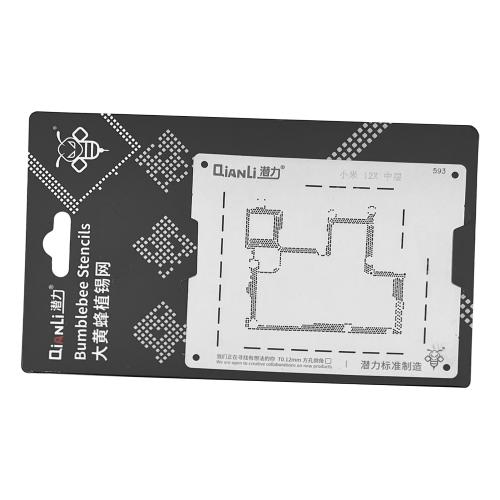 STENCIL PER REBALLING IC CHIP QIANLI QS593 PER XIAOMI 12X 2112123AC 2112123AG 5010105593