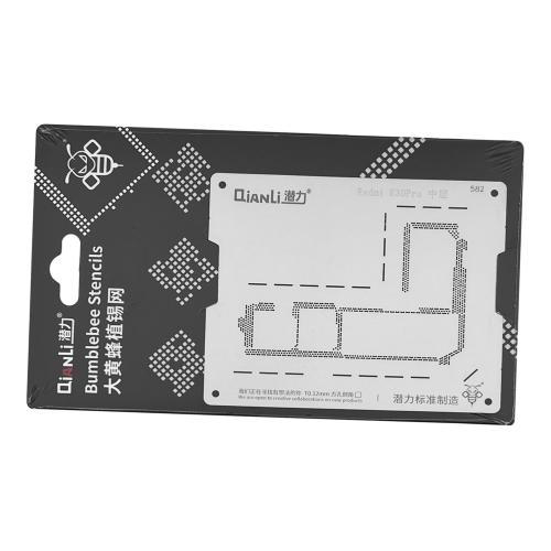 STENCIL PER REBALLING IC CHIP QIANLI QS582 PER XIAOMI REDMI K30 PRO 5010105582