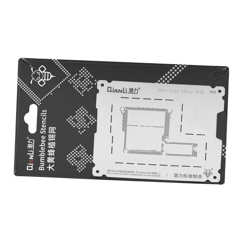 STENCIL PER REBALLING IC CHIP QIANLI QS563 PER OPPO FIND X3 PRO 5010105563