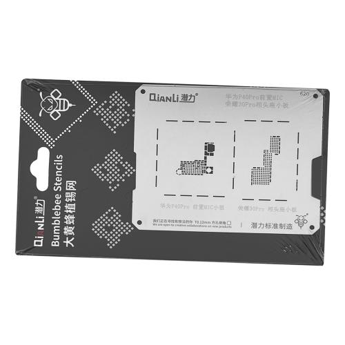 STENCIL PER REBALLING IC CHIP QIANLI QS620 PER HUAWEI P40 PRO / HONOR 30 PRO 5010105620