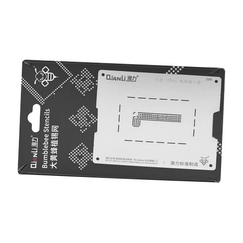 STENCIL PER REBALLING IC CHIP QIANLI QS586 PER XIAOMI MI 11 PRO M2102K1AC 5010105586