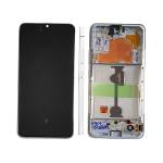 DISPLAY LCD PER SAMSUNG A908B A90 5G 2019 BIANCO CON FRAME GH82-21092B