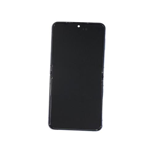 BILDSCHIRM LCD FUR SAMSUNG F721B Z FLIP 4 5G BLAU MIT RAHMEN GH82-29440D GH82-29441D GH82-30238D GH82-30239D - SERVICE PACK