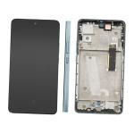 DISPLAY LCD PER MOTOROLA XT2203 MOTO EDGE 30 BLU CON FRAME (AMOLED)