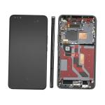 BILDSCHIRM LCD FUR HUAWEI HONOR MAGIC5 PRO SCHWARZ MIT RAHMEN (OLED)
