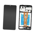 DISPLAY LCD PER SAMSUNG A065F A06 NERO CON FRAME