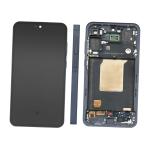 DISPLAY LCD PER SAMSUNG A556B A55 5G NERO / AWESOMENAVY CON FRAME GH82-34305A