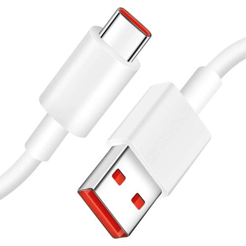 CAVO USB + TYPE-C XIAOMI BIANCO 6A 60W 1M 450100001S4S