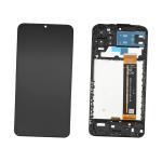 DISPLAY LCD PER SAMSUNG A135F A137F A13 NERO CON FRAME (FLAT SM-A135F A13/A13/A137/F13/M13 R5.7 BOE B6)