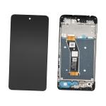 DISPLAY LCD PER MOTOROLA XT2423 MOTO G24 NERO CON FRAME