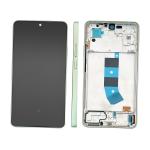 DISPLAY LCD PER XIAOMI REDMI NOTE 13 4G VERDE MENTA / MINT CON FRAME 56000300N700 - SERVICE PACK