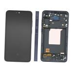 DISPLAY LCD PER SAMSUNG A556B A55 5G NERO CON FRAME (AMOLED)