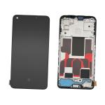 DISPLAY LCD FOR OPPO  FIND X3 LITE / RENO 5 5G BLACK WITH FRAME (AMOLED) (O/S)