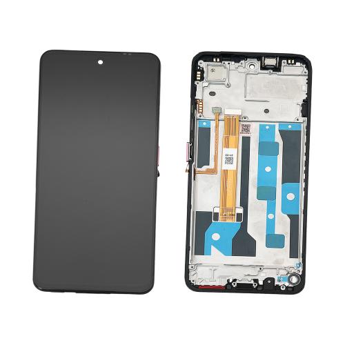 DISPLAY LCD PER REALME C75 4G RMX3941 ROSSO CON FRAME 621029000457 - SERVICE PACK