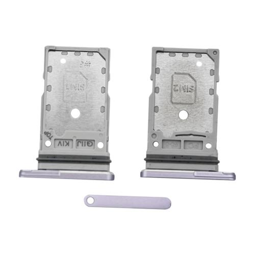 CARRELLO SIM G990B S21 FE VIOLA (DUAL SIM)