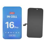 DISPLAY LCD PER IPHONE 16 PRO NERO (INCELL ZY-COF)