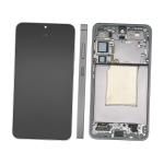 DISPLAY LCD PER SAMSUNG S936B S25+ PLUS 5G SILVER SHADOW CON FRAME GH82-36368A