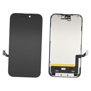 DISPLAY LCD FOR IPHONE 15 BLACK (SOFT OLED JCID COP) SELF-DIAGNOSABLE