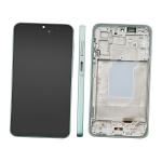 DISPLAY LCD PER SAMSUNG A266B A26 5G VERDE / MINT CON FRAME GH82-37049C SERVICE PACK