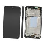 DISPLAY LCD PER SAMSUNG A266B A26 5G NERO CON FRAME GH82-37049A SERVICE PACK