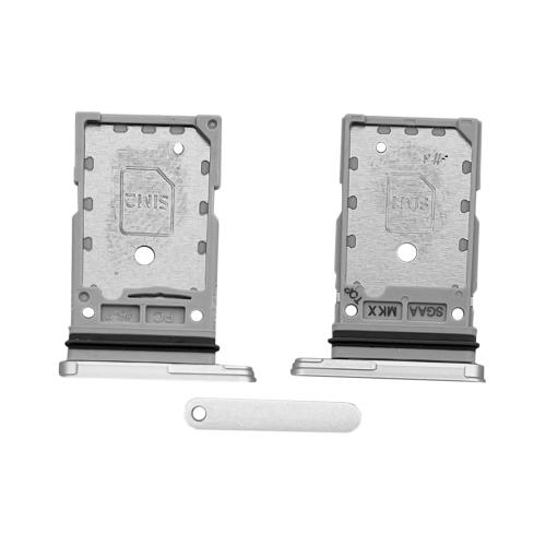 CARRELLO SIM S711B S23 FE 5G SILVER (SIM 1 + SIM 2) GH98-48665B