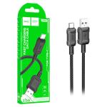 CAVO USB + TYPE-C HOCO X94 18W 2A NERO - BLISTER RETAIL