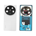 AKKUDECKEL RUCKSEITE BACKCOVER FUR XIAOMI 14 ULTRA 5G WEISS 56000400N100 - SERVICE PACK