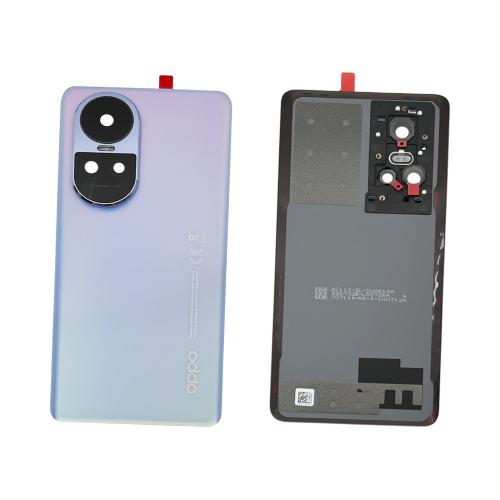 BATTERY BACK COVER REAR FOR OPPO RENO10 CPH2531 BLUE / ICE BLUE 621033000093 - SERVICE PACK