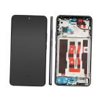 DISPLAY LCD PER OPPO RENO12 5G CPH2625 NERO MARRONE / BLACK BROWN CON FRAME 621029000231 - SERVICE PACK