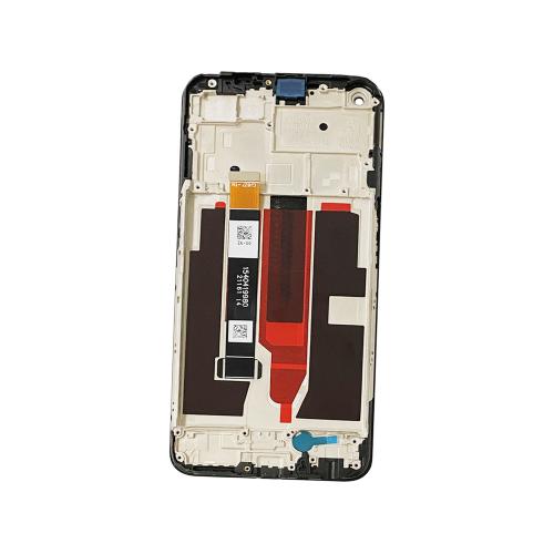 DISPLAY LCD PER REALME 8 5G RMX3241 / NARZO 30 5G RMX3242 NERO CON FRAME (IPS)