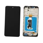 BILDSCHIRM LCD FUR MOTOROLA XT2158 MOTO E30 / XT2159 MOTO E40 SCHWARZ MIT RAHMEN