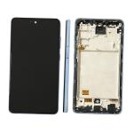 DISPLAY LCD PER SAMSUNG A725F A726B A72 BLU CON FRAME (AMOLED)