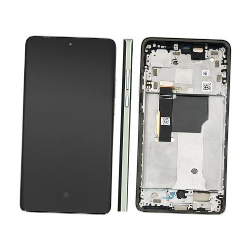 PANTALLA LCD PARA MOTOROLA XT2307-1 EDGE 40 NEO VERDE CON MARCO (OLED)