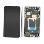 DISPLAY LCD PER OPPO FIND X8 PRO BIANCO / PEARL WHITE CON FRAME 621029000357 - SERVICE PACK
