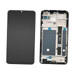 DISPLAY LCD PER ZTE BLADE A72 5G 7540N NERO CON FRAME