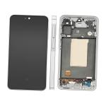 DISPLAY LCD PER SAMSUNG A566B A56 5G GRIGIO / AWESOME LIGHTGRAY CON FRAME GH82-36829B - SERVICE PACK