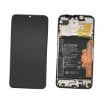 DISPLAY LCD PER HONOR X6B NERO CON FRAME + BATTERIA 0235AMFG - SERVICE PACK