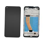 DISPLAY LCD PER SAMSUNG M115F M11 NERO CON FRAME