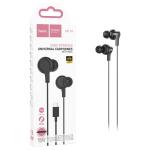CUFFIE AURICOLARI HOCO M114 TYPE-C HANDSFREE CON MICROFONO NERO - BLISTER RETAIL