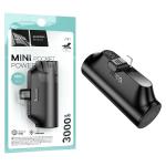 POWER BANK HOCO J147 MINI POCKET LIGHTNING 3000mAh NERO 