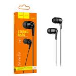 CUFFIE AURICOLARI HOCO M97 NERO - BLISTER RETAIL 