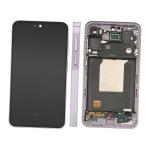 DISPLAY LCD PER SAMSUNG A556B A55 5G VIOLA / AWESOMELILAC CON FRAME GH82-34305C