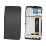 DISPLAY LCD PER SAMSUNG A235F A23 NERO CON FRAME (FLAT SM-M336B REV0.3 CSOT)